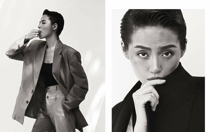 Diện vest như đàn ông mà Khánh Linh The Face vẫn quyến rũ khó cưỡng Ảnh 2