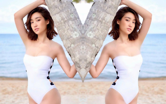 Đỗ Mỹ Linh diện bikini khoe body chữ S nóng bỏng vượt sức tưởng tượng Ảnh 2