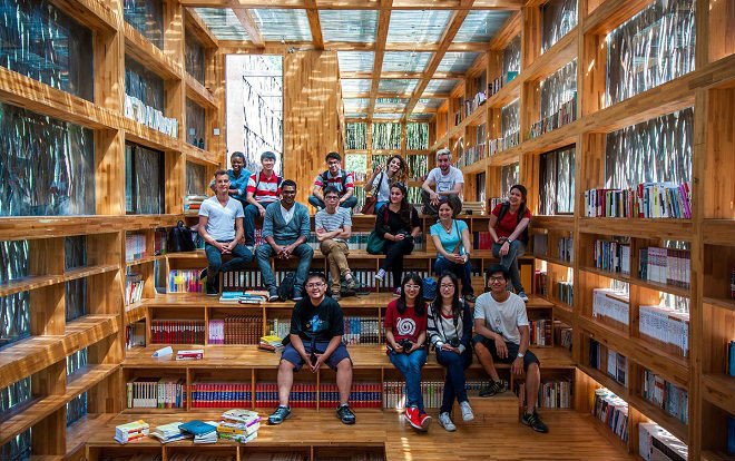 Khuôn viên sang chảnh, cơ sở vật chất hiện đại không khác Harvard của ĐH số 1 châu Á Ảnh 2