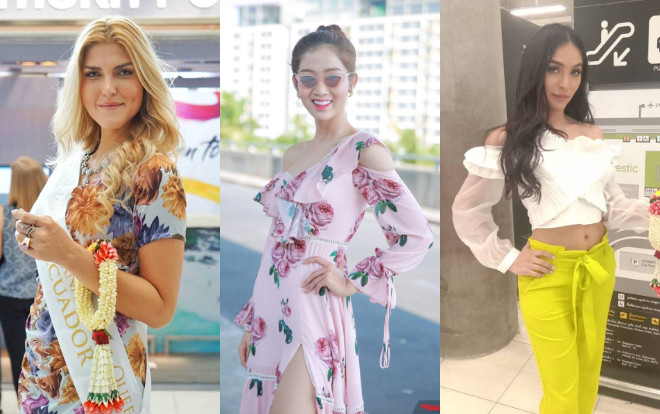 Vừa khai chiến, phong cách của Nhật Hà đã 'ăn đứt' dàn thí sinh Miss Int' Queen 2019 khi đổ bộ sân bay Ảnh 2
