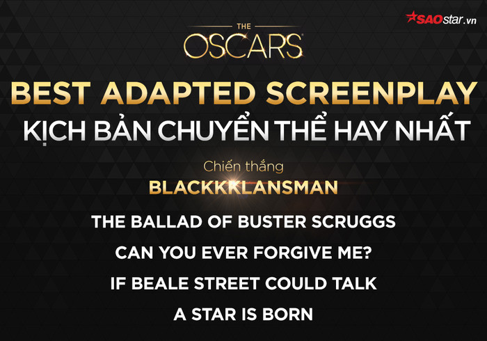 Oscar 2019: Không phải Roma hay Black Panther - A Star Is Born, Green Book mới là Phim hay nhất