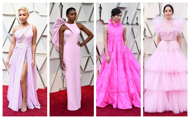 Thảm đỏ Oscar 2019 ngập sắc màu hồng mộng mơ quyến rũ Ảnh 2