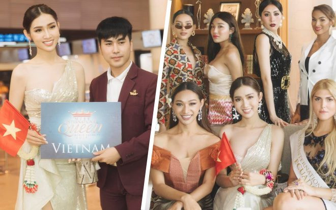 Nhật Hà chiếm trọn 'spotlight' trong ngày đầu tiên bên dàn người đẹp Miss International Queen 2019 Ảnh 2