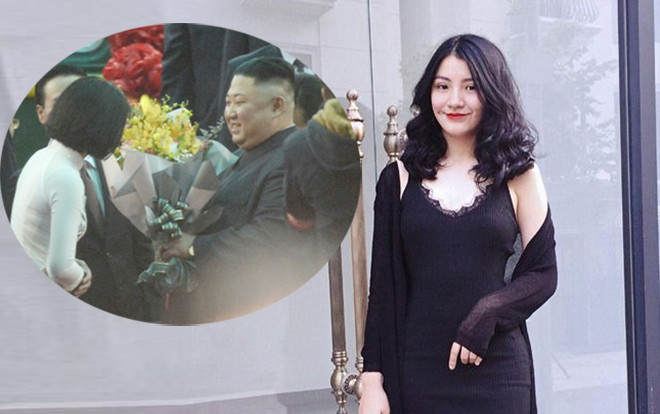 Nhan sắc rạng rỡ của nữ sinh 10X tặng hoa cho Chủ tịch Kim Jong Un Ảnh 2