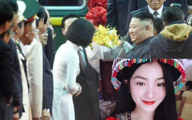 Cận cảnh nhan sắc ngọt ngào của nữ sinh Lạng Sơn tặng hoa Kim Jong Un tại ga Đồng Đăng sáng nay Ảnh 2