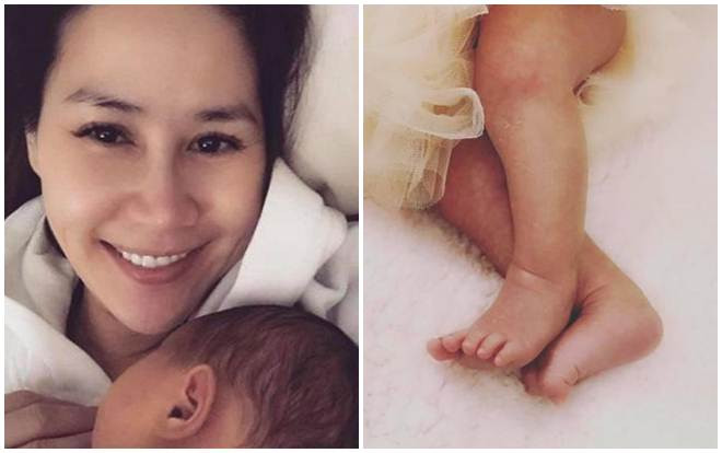 Thân Thúy Hà tiết lộ giới tính của con, khoe từng bộ phận nhưng vẫn giữ kín khuôn mặt Ảnh 2