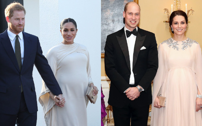 Cùng 1 style, Meghan Markle bị chê già và thô hơn Kate Middleton Ảnh 2