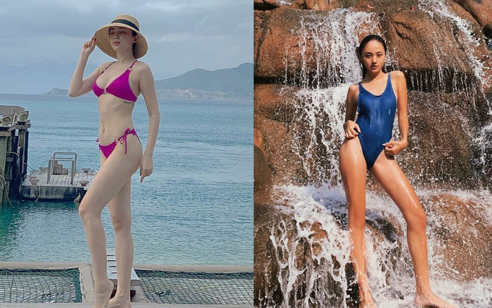 Khoe dáng nuột, eo thon cùng áo tắm, Tóc Tiên, Rima Thanh Vy ai nóng hơn ai? Ảnh 2