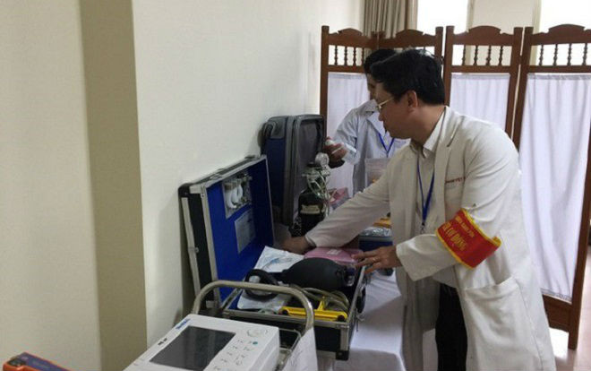 Cấp cứu một phóng viên Thái Lan bị chấn thương khi tác nghiệp Hội nghị thượng đỉnh Mỹ - Triều Ảnh 2