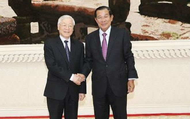 Tổng Bí thư, Chủ tịch nước kết thúc tốt đẹp chuyến thăm Lào và Campuchia Ảnh 2