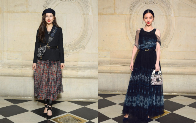 Angelababy và Suzy đẹp ngất ngây tại show Dior Thu/Đông 2019 Ảnh 2
