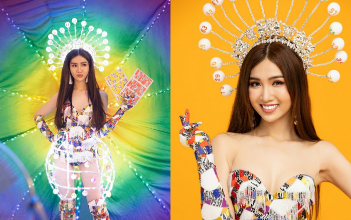 Hé lộ chính thức trang phục 'Gánh ngàn hoa' của Đỗ Nhật Hà Ảnh 2