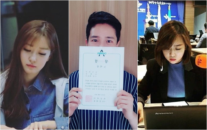 Cận cảnh dàn trai xinh gái đẹp là MC, phóng viên Hàn Quốc và Nhật Bản tác nghiệp tại hội nghị thượng đỉnh Mỹ - Triều Ảnh 2