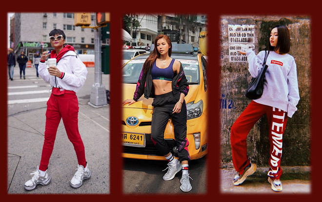 Đâu chỉ quen 'tiếp thị cơ thể' với đồ cắt xẻ, Minh Tú, H'Hen Niê cũng 'đại thắng' với đồ thể thao Ảnh 2