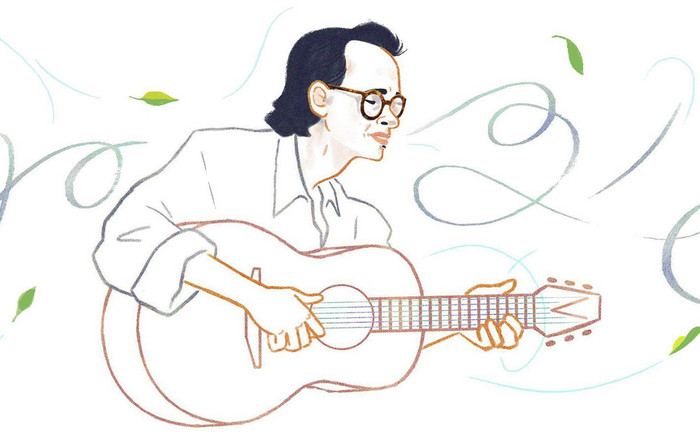 Cố nhạc sĩ Trịnh Công Sơn là người Việt Nam đầu tiên được Google Doodles vinh danh Ảnh 2