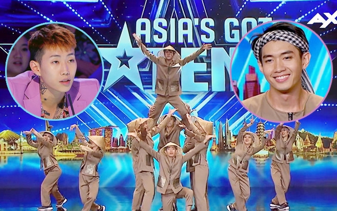 Quang Đăng bất ngờ mang nón lá, áo bà ba 'khuấy đảo' Asia's Got Talent 2019 Ảnh 2