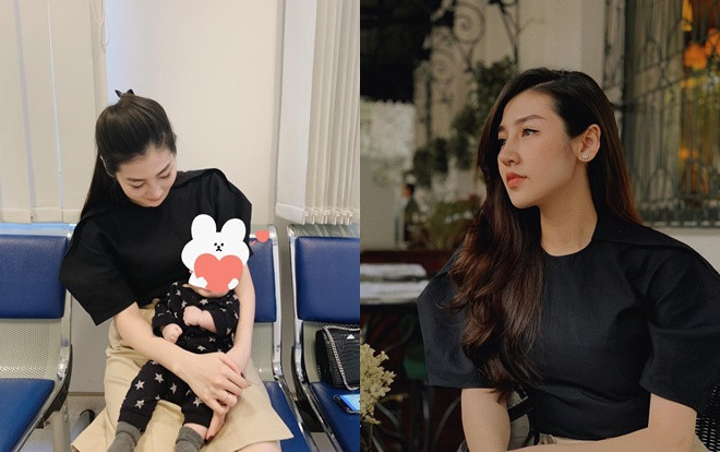 Á hậu Tú Anh chia sẻ ảnh nhóc tì bụ bẫm khiến nhiều người thích thú Ảnh 2