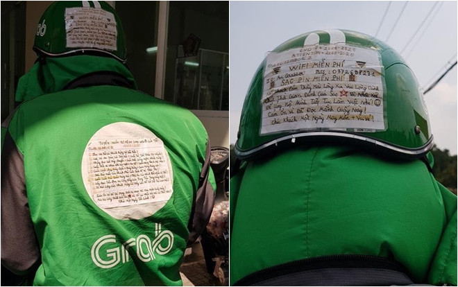 Anh chàng Grab đáng yêu nhất hệ mặt trời: Có hẳn tuyên ngôn sứ mệnh chạy xe, wifi sạc pin miễn phí cho khách Ảnh 2