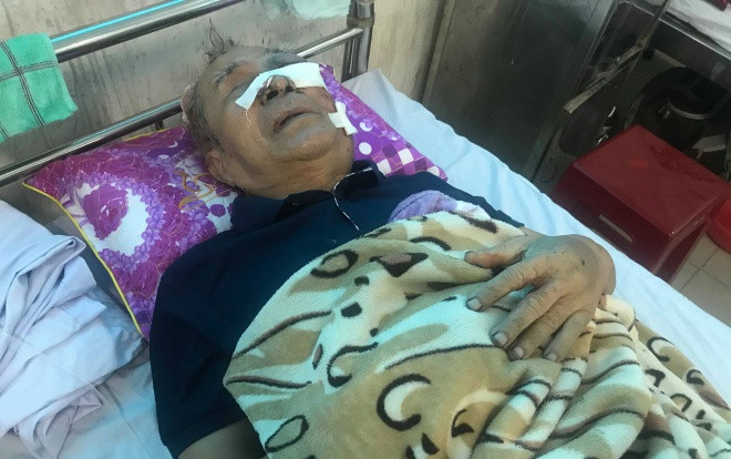 Giây phút cụ ông 79 tuổi đau đớn chứng kiến cảnh thầy cúng cầm dao truy sát cả gia đình vì nghi bị bỏ bùa Ảnh 2