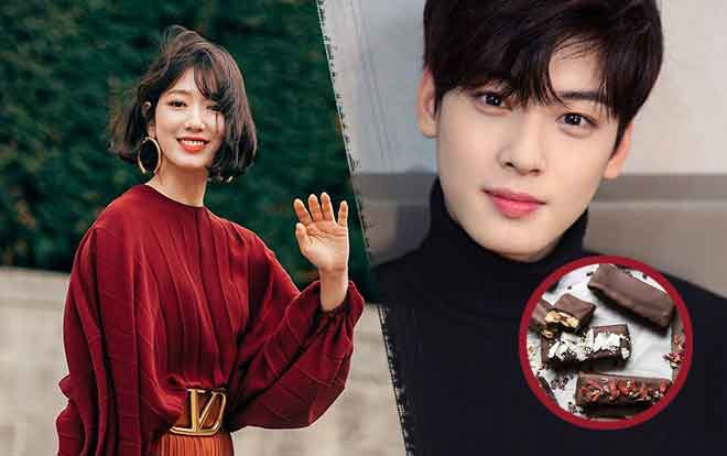 Park Shin Hye đẹp 'ngoạn mục' tại show thời trang Valentino - Cha Eunwoo ăn sôcôla suốt kì thi thời học sinh Ảnh 2