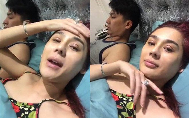 Mí mắt còn sưng to, chưa rút chỉ Lâm Khánh Chi đã livestream nhá hàng Ảnh 2