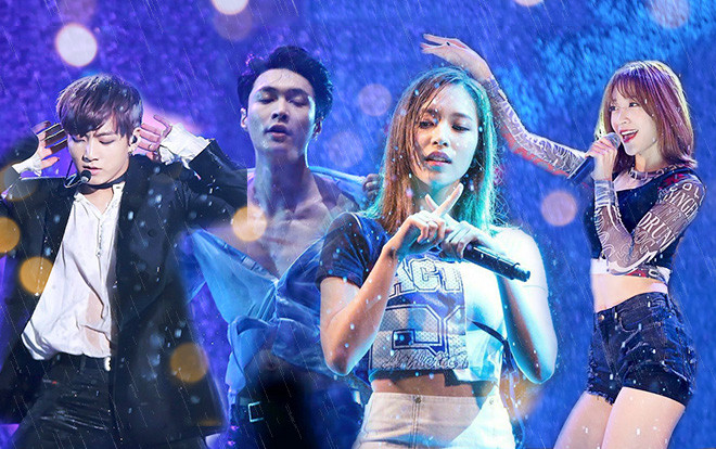 Vũ điệu dưới mưa của các idol Kpop: Thời tiết xấu chẳng ngăn được màn trình diễn đỉnh cao Ảnh 2