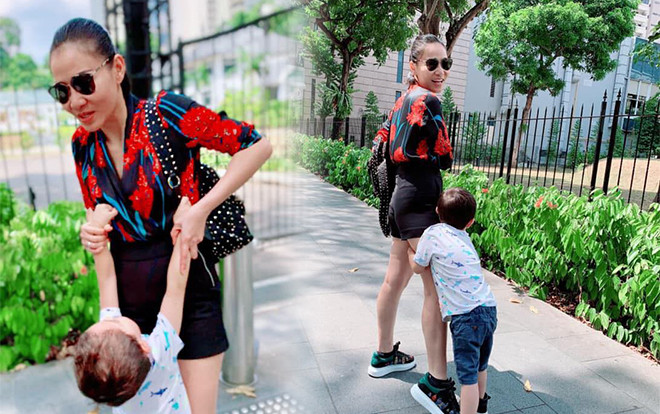 'Giọng Hát Việt' trong tương lai có một đối thủ 'đáng gờm' rồi đây: Bé Gấu nhà diva Thu Minh! Ảnh 2