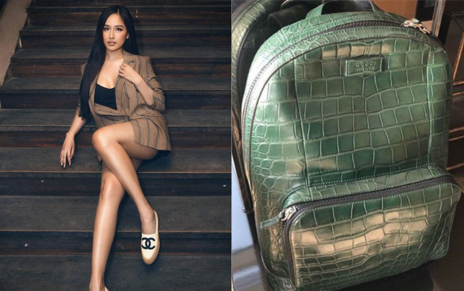 Sau khi mua dép 25 triệu 'trưng' chơi, Mai Phương Thúy tiếp tục 'gây choáng' với balo 1 tỷ đồng Ảnh 2