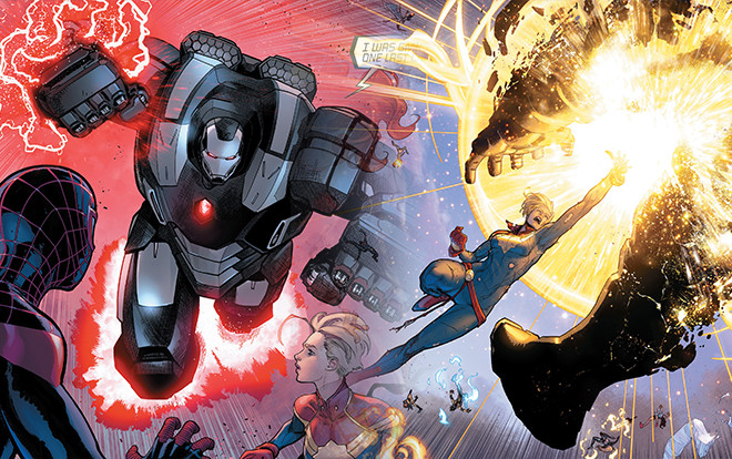 Marvel Buster - Bộ giáp Iron Man dùng để khắc chế Captain Marvel Ảnh 2