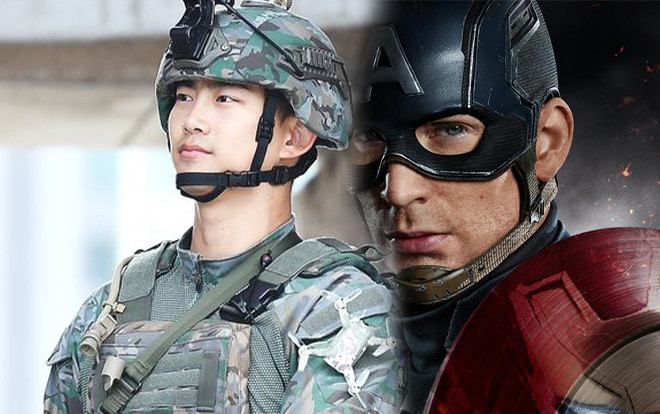 Từ hôm nay, hãy gọi Ok Taecyeon (2PM) là 'Captain Korea'! Ảnh 2