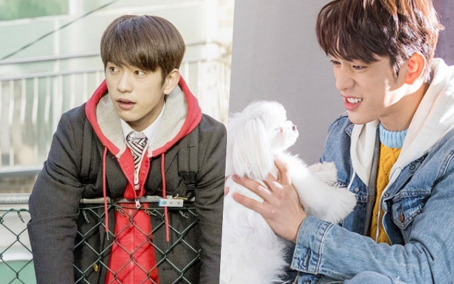 Jinyoung (GOT7) vô tình để lộ cơ bụng săn chắc và nóng bỏng của mình trong lúc quay cảnh hành động Ảnh 2