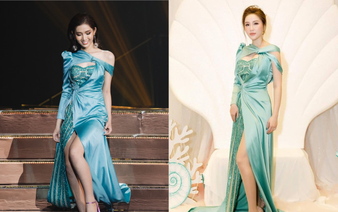 Tin bất ngờ: Chiếc váy gây tranh cãi của Nhật Hà hóa ra từng được Bảo Thy chưng diện Ảnh 2