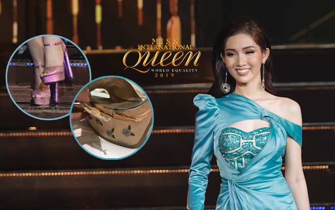 Nhật Hà diện váy xanh, mang giày tím 'lạc quẻ' tại MIQ và sự thật khiến các fan xót lòng! Ảnh 2