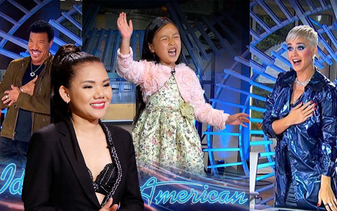 Xuất hiện 'thánh nữ' 7 tuổi gốc Châu Á sở hữu 'giọng khủng' đối đầu với Minh Như tại American Idol Ảnh 2