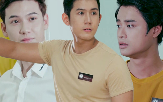 Tập 10 'Hoán đổi thanh xuân': Vừa cạch mặt em trai mưa, Xuân Hùng phát điên vì Kang Phạm dám tình tứ bên trai lạ Ảnh 2