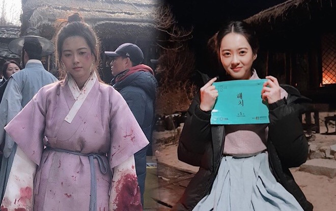 K-net đau lòng vì trước ngày gặp tai nạn nặng khi quay 'Haechi', Go Ara nhắn nhủ fan giữ gìn sức khỏe Ảnh 2