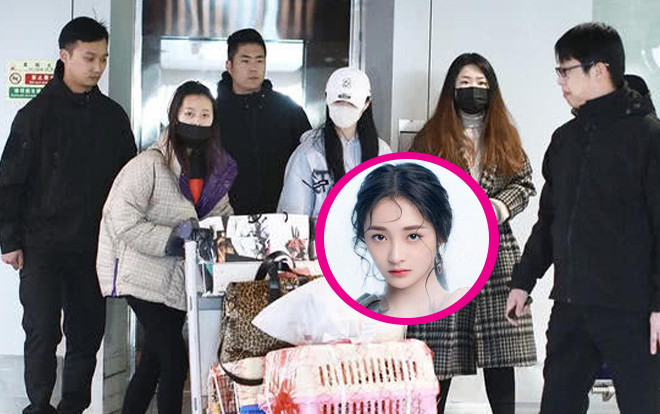 Sau khi phủ nhận tình cảm với thiếu gia giàu nhất Trung Quốc, Châu Khiết Quỳnh xuất hiện với 4 vệ sĩ tháp tùng Ảnh 2