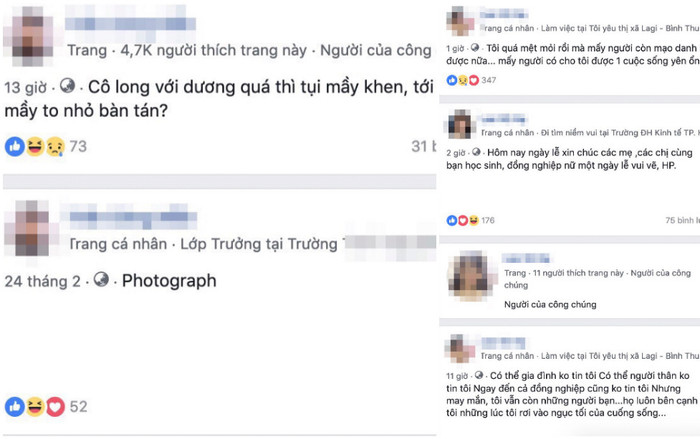 Facebook cô giáo và học sinh 16 tuổi vào khách sạn cùng nhau đang bị giả mạo hàng loạt để câu tương tác Ảnh 2