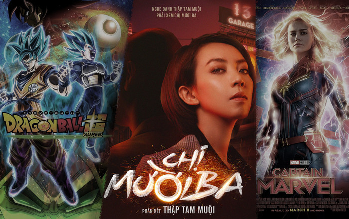 Những tựa phim 'cháy khét' tháng Ba: Chị Mười Ba cưỡi voi Dumbo đại chiến Dragon Ball và chị em nhà Captain Marvel Ảnh 2