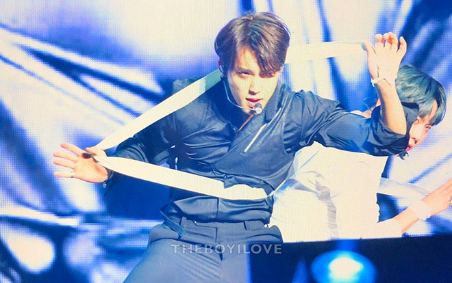 'Mất máu giây trước sặc nước giây sau': Đây chính là cảm xúc của khán giả khi xem màn biểu diễn của Seungkwan và Mingyu (Seventeen) Ảnh 2