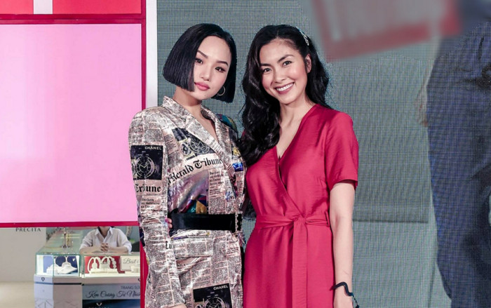 Mâu Thủy, Miu Lê đọ chân thon nuột, Tăng Thanh Hà kín bưng mà vẫn 'tỏa sáng' đúng nghĩa Ảnh 2