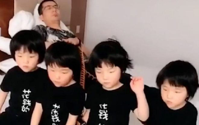 Livestream cuộc sống của 4 bé gái sinh tư, đôi vợ chồng thoát nghèo, trở thành người nổi tiếng Ảnh 2