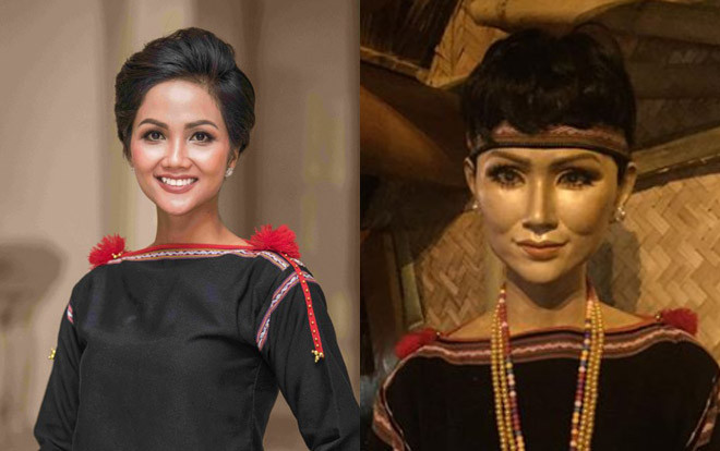 Xuất hiện tượng sáp H’Hen Niê với đôi mắt phải khiến dân tình 'ngã ngửa' Ảnh 2