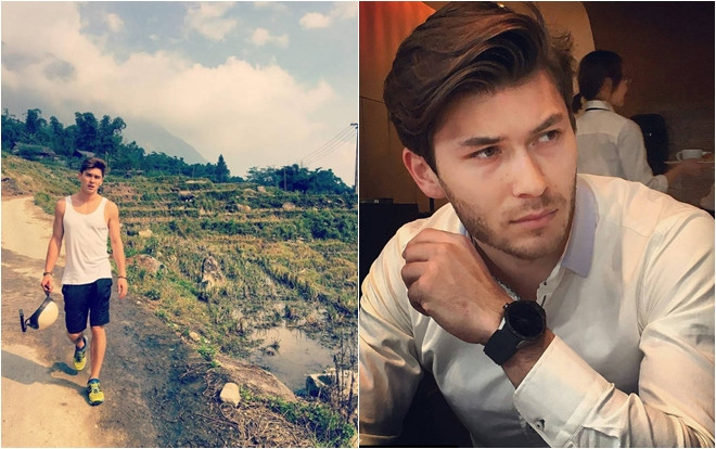 Chàng trai gây sốt mạng xuất hiện lúc Hương Giang trao vương miện tại Miss International Queen 2019 là ai? Ảnh 2