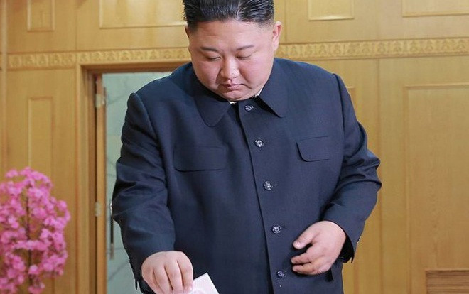 Ông Kim Jong-un cùng hàng triệu người Triều Tiên nô nức đi bầu cử Ảnh 2