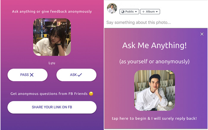 Hướng dẫn bạn cách chơi trò 'Hỏi tôi bất kỳ điều gì' đang gây sốt trên Facebook Ảnh 2