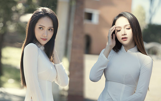 Xuyến xao tạo hình áo dài trắng tinh khôi của Hương Giang: Trọn bộ ảnh từ MV #EDTACNA có tại đây! Ảnh 2
