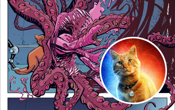 Bạn đã hiểu rõ về Goose - chú 'mèo' đáng yêu của Captain Marvel trong nguyên tác chưa? Ảnh 2