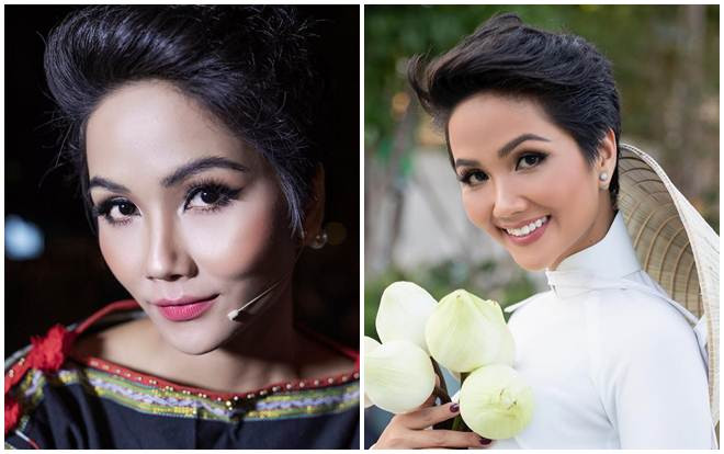 H'Hen Niê tự chê bản thân make-up xấu nhưng khi khoe thành quả thì 'fan' tá hỏa vì đẹp! Ảnh 2