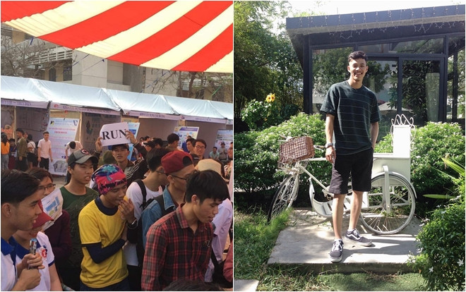 Xuất hiện ‘lấp ló’ mà chiếm hết spotlight với mảnh giấy ‘Run’, chàng trai trong ngày tuyển sinh của Đại học Bách Khoa đang gây sốt MXH Ảnh 2